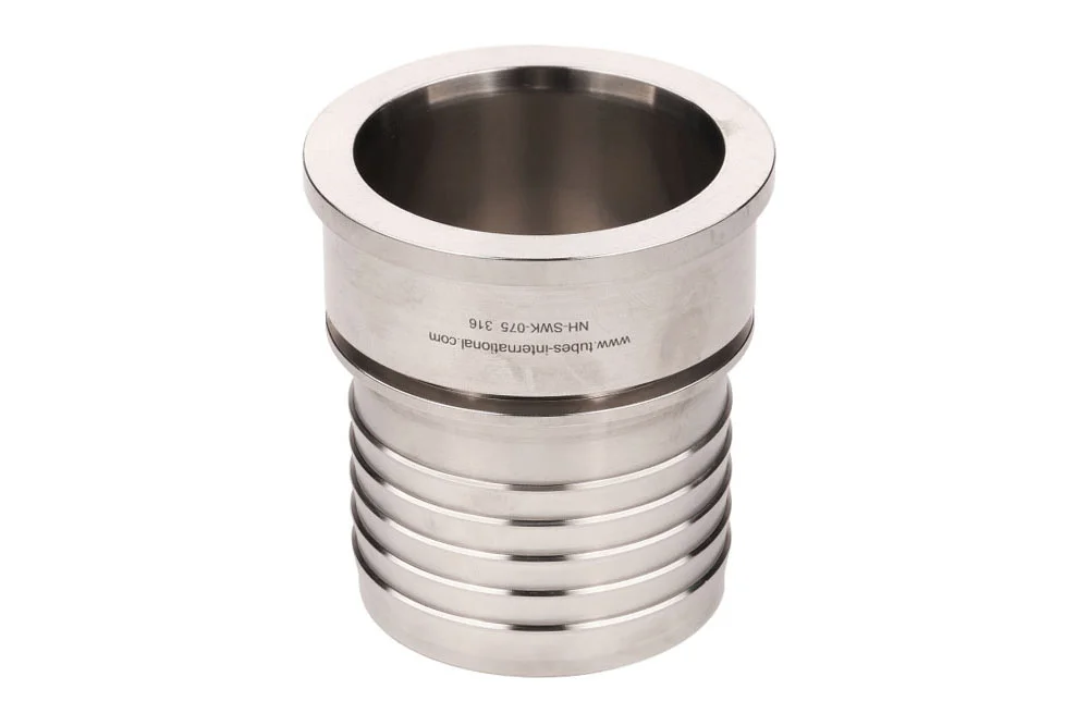 Stainless Steel SWK SMS End Nut with Notched Tail
