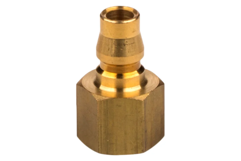 Brass Quick Coupling Plug with Female BSPT Thread, NITTO KOHKI HI CUPLA