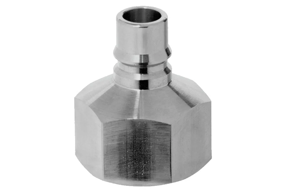 Quick Coupling Plug with Female BSPT, NITTO KOHKI HI CUPLA, Carbon Steel