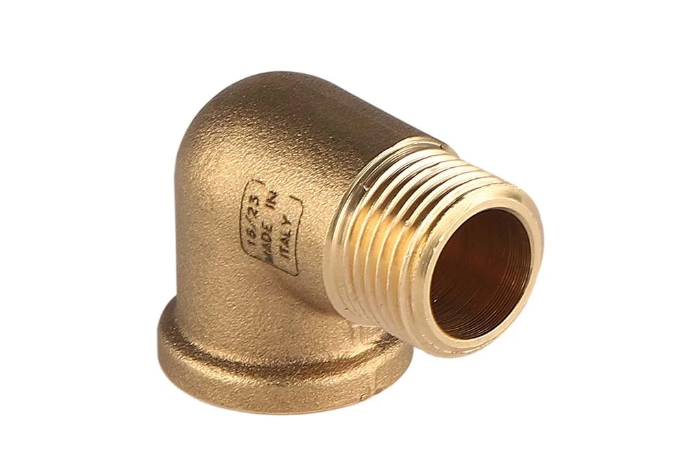 Brass 90° Elbow with BSP GW/GZ, Type 3401