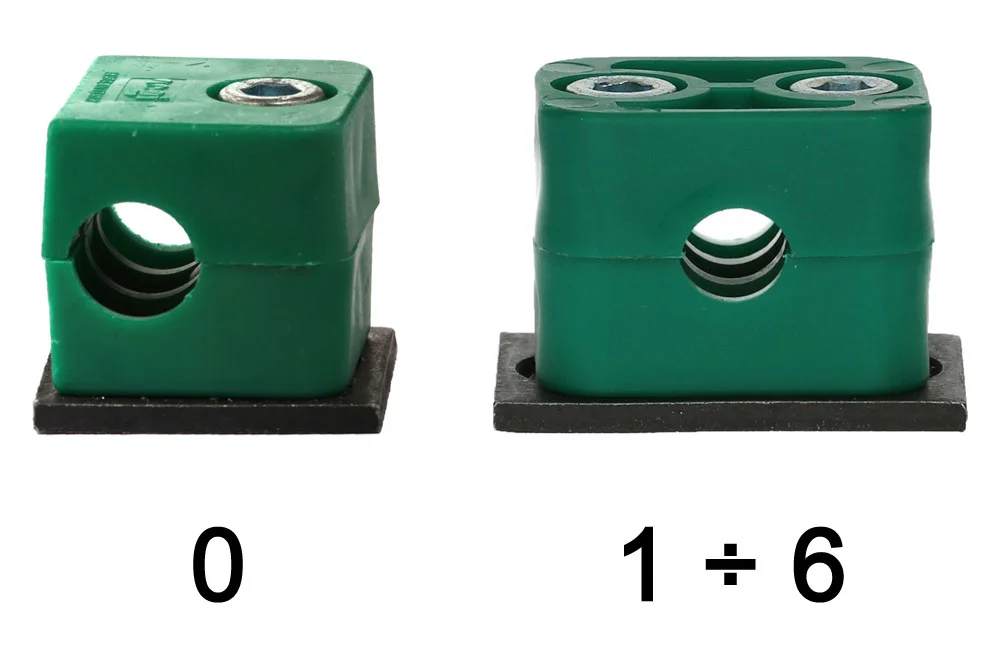 Clamp DIN 3015 Standard, Polypropylene, Type 100
