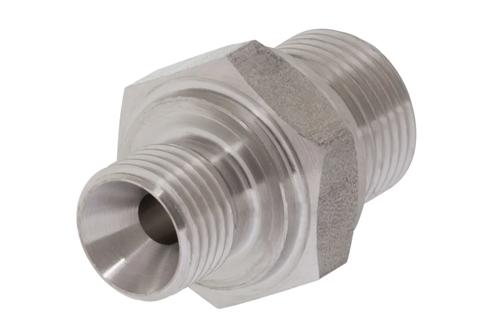 Stainless Steel BSP GZ Adapter, Type A101